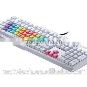 K82 Cherry MX Blue Switch Multi-media Wired USB Mechanical Gaming Keyboard photo-5
