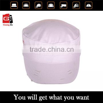 China factory price white wholesale military hats