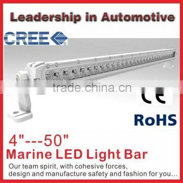 NSSC 40inch marine led light 12volt led light bar 4x4 for Trucks ATV SUV Motocycles