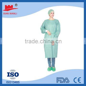 factory price Protective AAMI Level 4 SMS Colored Sterile Surgical Gown