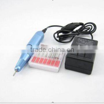 LND-106 Portable Electric Nail Manicure Pedicure Machine set Drill File with automatic clamping handle