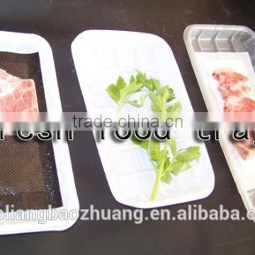 Supermarket Display Customizable Eco Friendly Plastic Packaging Tray For Frozen Food