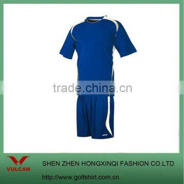 men's blue color europe football jersey/customize football jersey