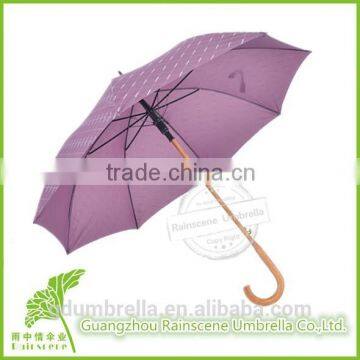 Promotion High Quatily Wooden Straight Umbrella