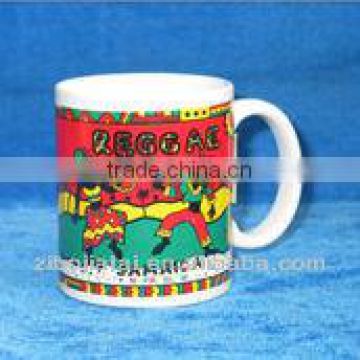 11oz Fully Decaled Ceramic Coffee Mug for Promotion Gift