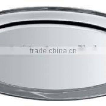 Semi Oval Platter with Stainless Steel