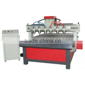 6 Heads CNC Router ZK-1313-6