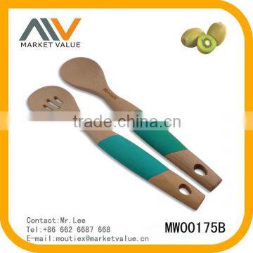 NNEW DESIGN HIGH QUALITY 2PCS KITCHEN TOOLS WOODEN SPOON