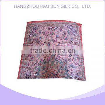 Newest Style Fashion Printed Elegant Fashion Silk Scarf photo-5