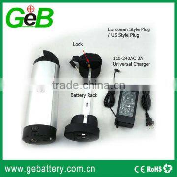 LiFePO4 36V 10Ah Rechargeable E-bike Battery