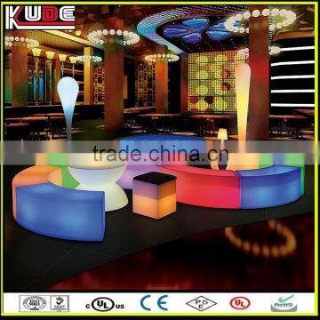 Popular Stylish LED Plastic Snake Bench Chair & Garden Furniture photo-5
