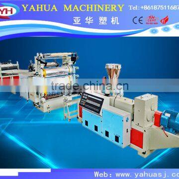 PVC wood plastic foam board extrusion machine/line