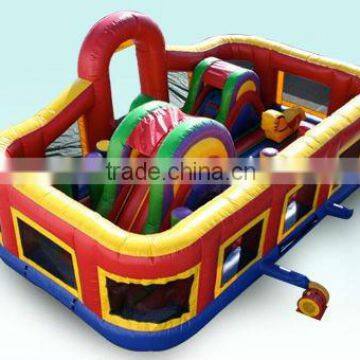 2013 hot sale outdoor inflatable obstacle course