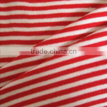 stripe knit fabric