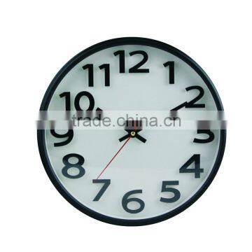 hot sela promotional plastic modern 3D decorative wall clock