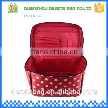 Cheaper Price Lady Portable Hanging Cosmetic Nylon Makeup Artist Bag photo-3