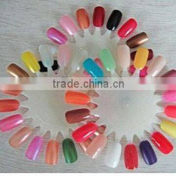 2014 Artificial Fingernails Nail tips/fashion nail art tips trio manicure nail art triple dappen dish