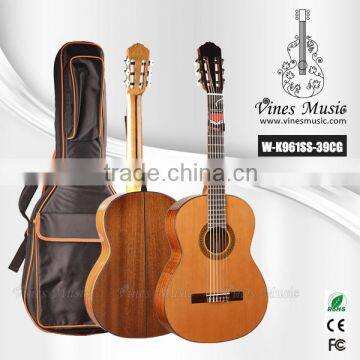 39 inch all solid wood handmade classic guitar