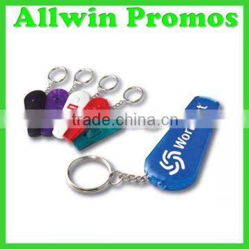 Promotional Whistle Keychain with LED