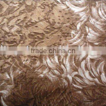 Home Textile Printed Flocking Fabric028