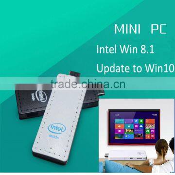 Intel Mini PC Win 8.1 with legal key supports Win WIDI with WiFI Bluetooth 4.0