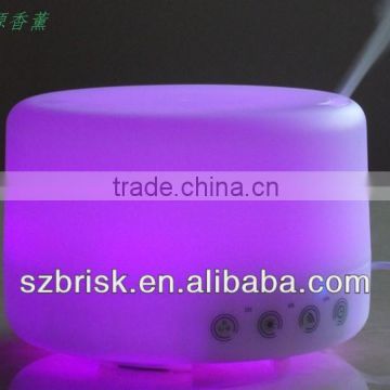 Electronic LED aroma diffuser work with essential oils