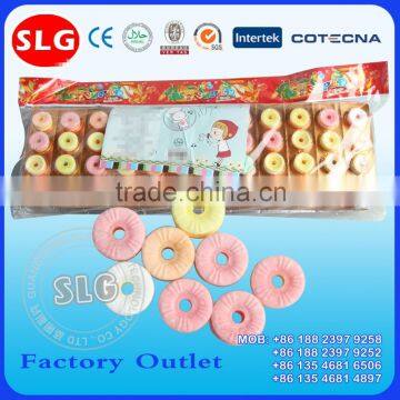 Press whistle candy in poly bag