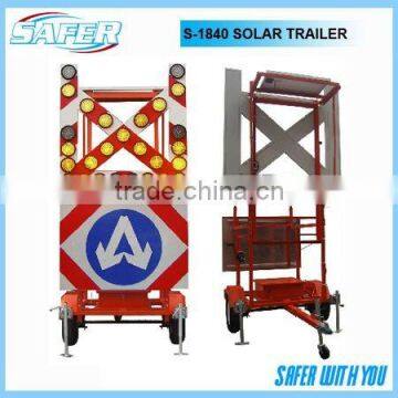 S-1840 Solar arrow board Trailer