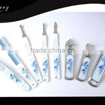 Promotional stainless steel manicure set