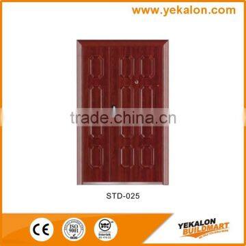 Yekalon STD-025 Mother and son door security stainless design steel door