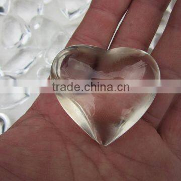 Wholesale Beautiful Clear Heart Shaped Crystal