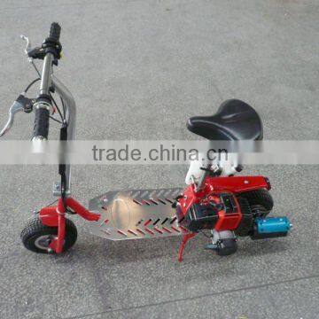 gas moped scooter(49cc, 2 strokes, disc brake)