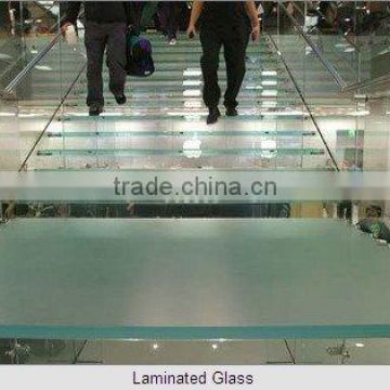 6.38mm 8.38mm 10.38mm 12.38mm 12.76mm Flooring Laminated Glass