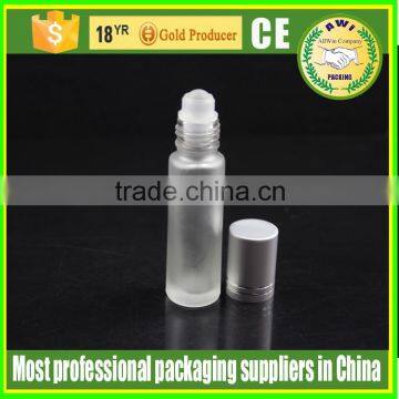 cosmetic empty 10ml glass eye cream roll on bottle glass