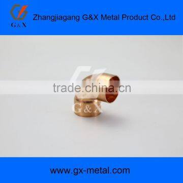 Copper pipe fitting, 90 Degree Short Radius Elbow C X C, for refrigeration and air conditioning