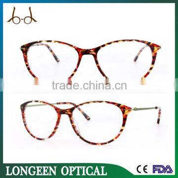 G3735-LQ0136 thin tortoise China Manufacturer Cat Eye Optical Frames