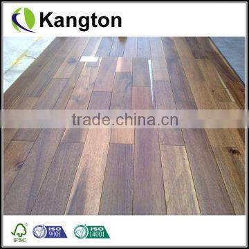 Handscraped Pre finished hickory Rustic hardwood flooring