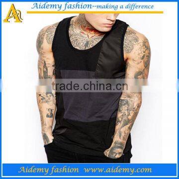 new fashion gym tank top men vest men