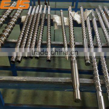 feeding special screw and barrel for PE pipe production