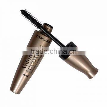 YANQINA Eyelash Extension Mascara Silicone Brush Curving Lengthening Waterproof Makeup 3D Mascara