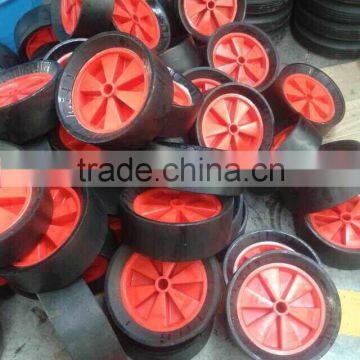 small solid rubber wheels for wheelbarrow 13x5.00-6