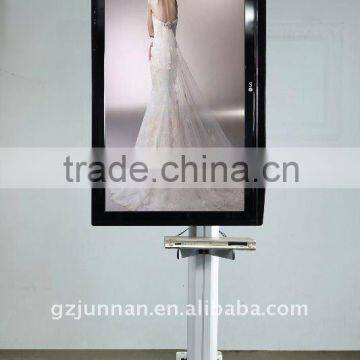 Junnan moving led tv stand with video table