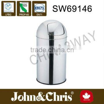 stainless steel garbage Bin