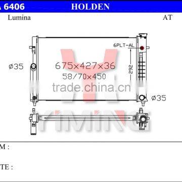 Auto radiator for Lumina holden