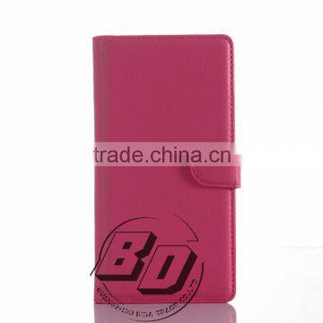 Wholesale Popular Flip Wallet PU Leather Case With Card Slots For Sony Xperia Z5 Premium Luxury Case Mobile Phone Case Cover photo-2