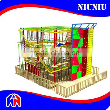 Outward bound easy assembled kids obstacle course equipment