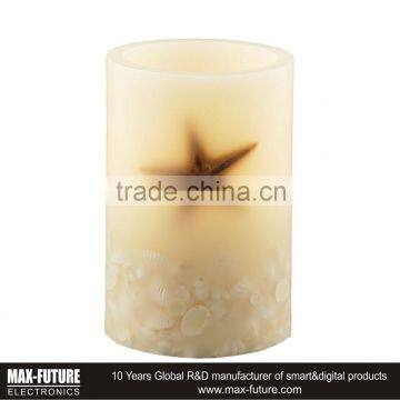 F-0716B Music Rechargeable Candle Light with Built-in Speaker