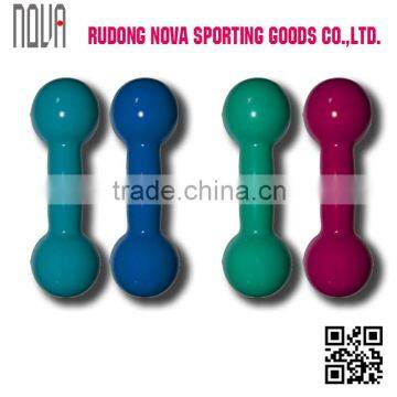 Round Ends Vinyl Dumbbells