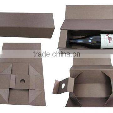 printing high sale custom foldable wine glass box