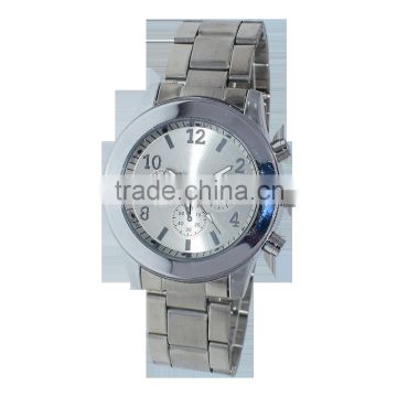 Cheap Unisex stainless steel band wrist watch